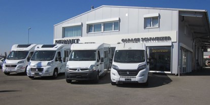 Anbieter - Schweiz - Vermietung Wohnmobile - Garage Schweizer GmbH