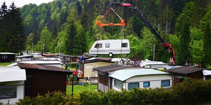 Anbieter - St. Gallen - Individuelle Lösungen auf Campingplätzen.
Nichts ist unmöglich. - Caravan-Express GmbH