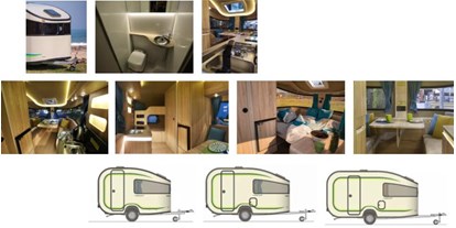 Anbieter - Camper Ausstattungen - Einzigartiges Design - umfangreiche Grundausstattung - geringes Gewicht, das von jedem Fahrzeug bewegt werden kann - platzsparende Abmessungen - Slideout GmbH