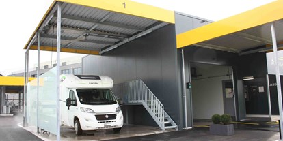 Anbieter - Fahrzeugtypen: Kastenwagen - Wohnmobilwaschanlage - Caravan-Center Zentralschweiz