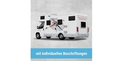 Anbieter - Aargau - ...Wenn du eigene Ideen im Kopf hast, zögere nicht uns zu kontaktieren, wir beraten dich gerne! - womodecor.ch - Camperbeschriftungen