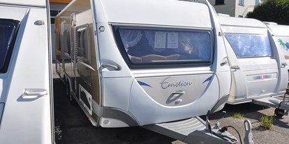Anbieter - Camper Ausstattungen - Schübelbach - Occasionswohnwagen Ausstellung in Weesen - Caravan-Express GmbH