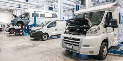 Anbieter - Fahrzeugtypen: Wohnmobil - Sins - Nutzfahrzeug Werkstatt für Wohnmobile aller Marken - Hammer Auto Center AG