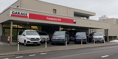 Anbieter - Werkstatt Basisfahrzeuge - Gossau SG - Camper Vermietung - Carpoint Urs AG - Carpoint Camper