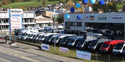 Anbieter - Herstellermarken A-H: Clever Vans - Holzhäusern ZG - Wohnmobile & Nutzfahrzeuge - Bolliger Nutzfahrzeuge AG