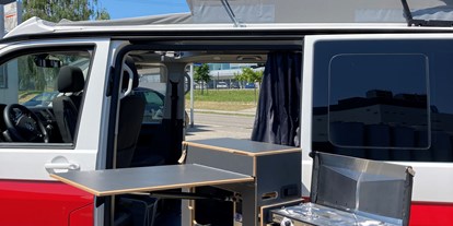 Anbieter - Fahrzeugtypen: Camperbus - Villars-sur-Glâne - SpaceCamper Classic Open ... Exklusiv bei uns in der Romandie😉 - Breizhli Adventures 