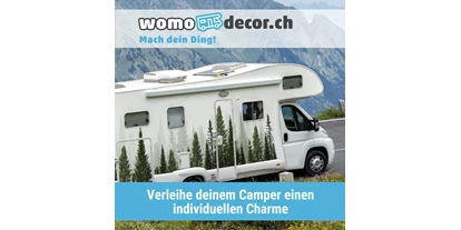 Anbieter - Gretzenbach - Beschrifte deinen Camper als Unikat! - womodecor.ch - Camperbeschriftungen