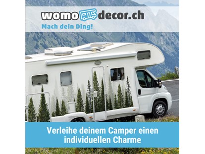 Anbieter - Langenthal (Langenthal) - Beschrifte deinen Camper als Unikat! - womodecor.ch - Camperbeschriftungen