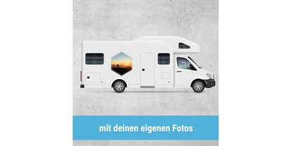 Anbieter - Fahrzeugbedarf - Gränichen - ...mit einem Foto von deinem Lieblingsplatz - womodecor.ch - Camperbeschriftungen