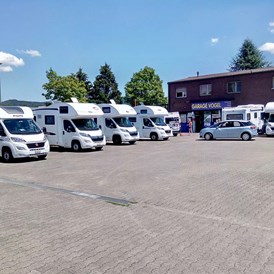 Camper: Das Firmengelände von Vogel Wohnmobile in Bad Zurzach - Vogel Wohnmobile