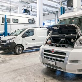 Camper: Nutzfahrzeug Werkstatt für Wohnmobile aller Marken - Hammer Auto Center AG